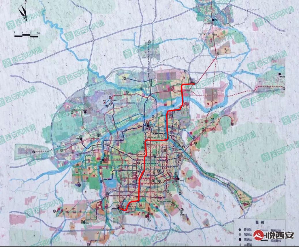 西安地铁最新规划线路，未来城市交通蓝图展望